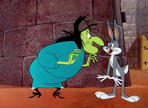 Witch on bugs bunny